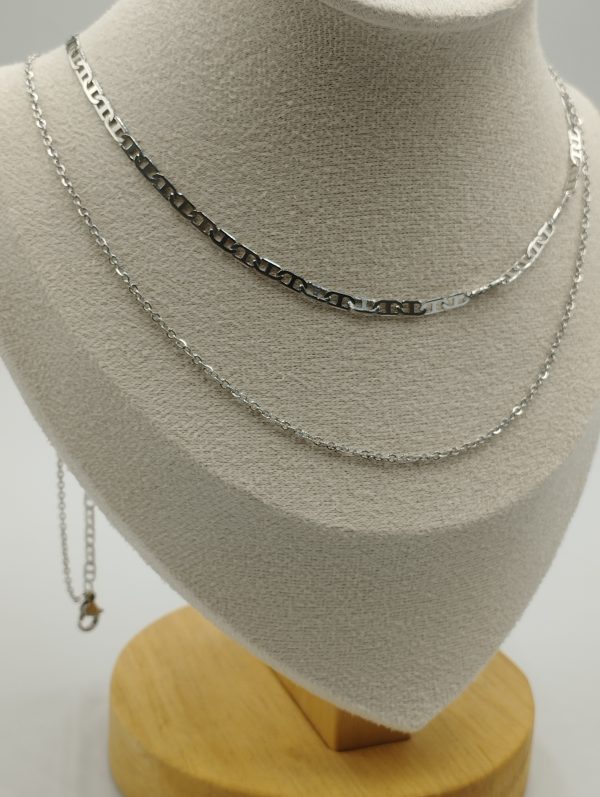 ατσάλινη αλυσίδα stainless steel chain necklaces