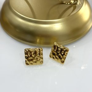 ατσαλινα vintage σκουλαρίκια με κλιπ cprcollection